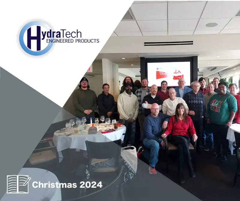 Everyone together for the holiday party, 'Christmas 2024'