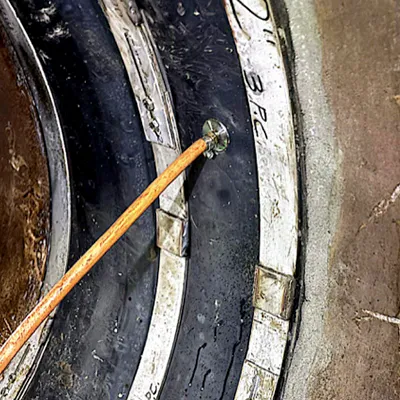 Air testing a HydraTite seal installation