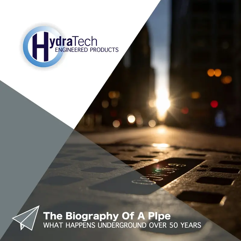 A Sewer Lid With Sunlight Hitting It, 'Biography Of A Pipe'3 A sewer lid being illuminated by sun that is low on the horizon