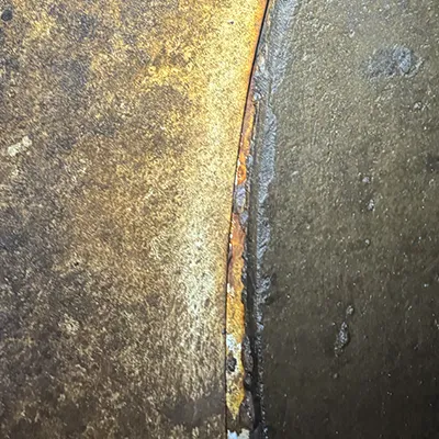 A Compromised Joint In A Raw Water Pipe