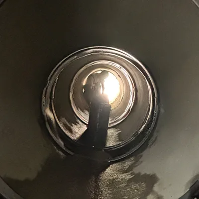 HydraTite Internal Pipe Joint Seals installed over joints in a pipe, preventing leaks